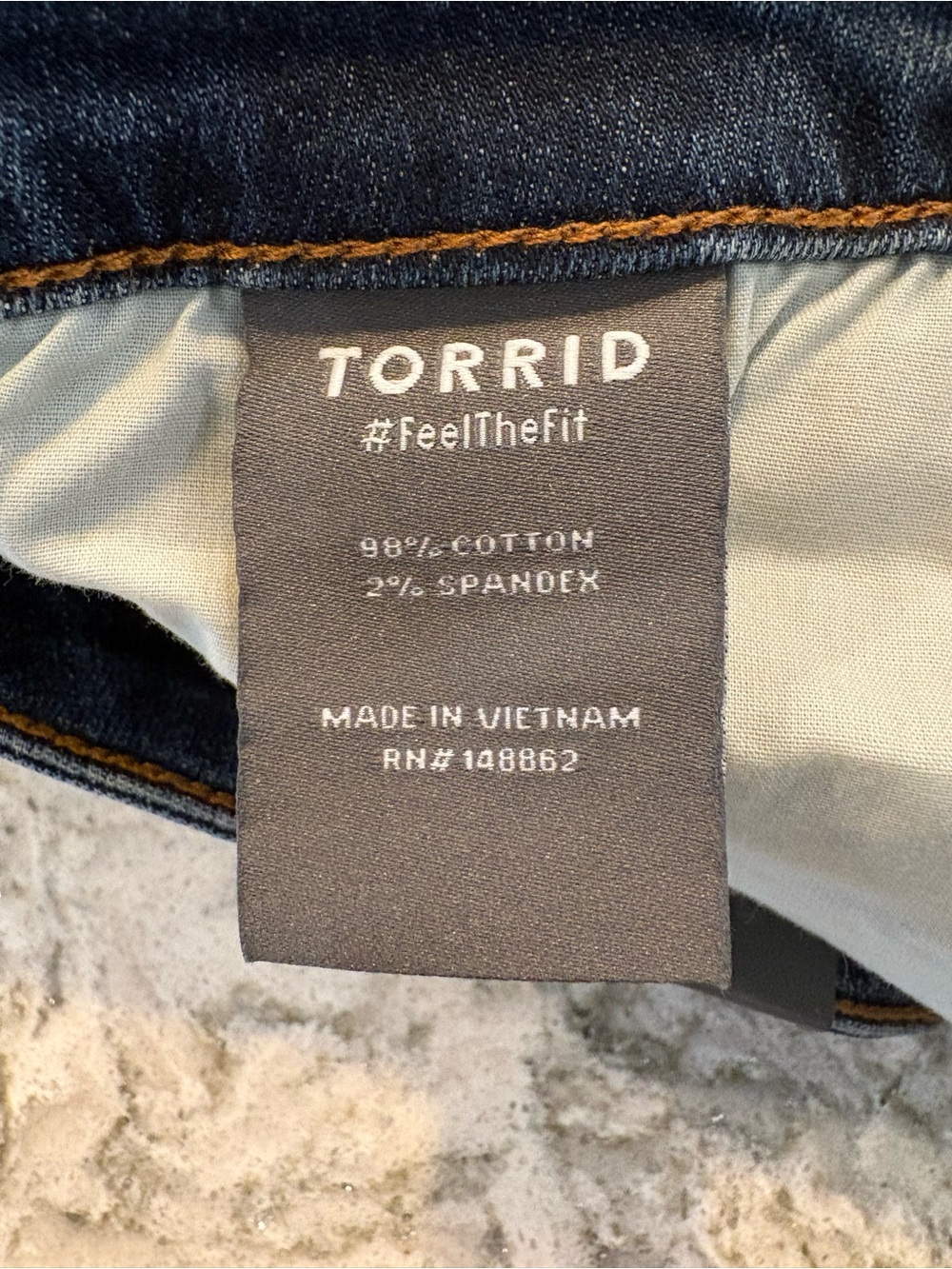 NWT Torrid Mini Denim Straight Skirt - Picture 9 of 9
